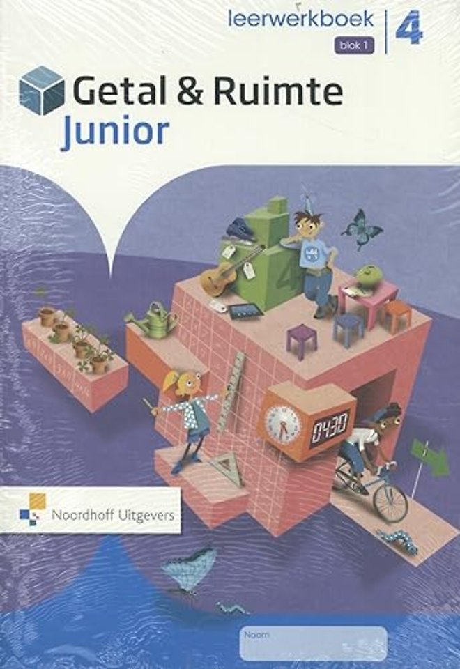 Getal & Ruimte jr 1e editie groep 4 leerwerkboek blok 1 (5 ex)