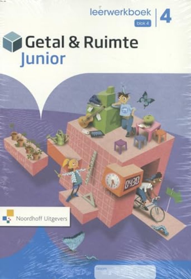 Getal & Ruimte jr 1e editie groep 4 leerwerkboek blok 4 (5ex)