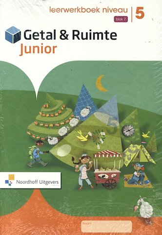 Getal & Ruimte jr 1e editie groep 5 leerwerkboek niveau blok 7 (5 ex)