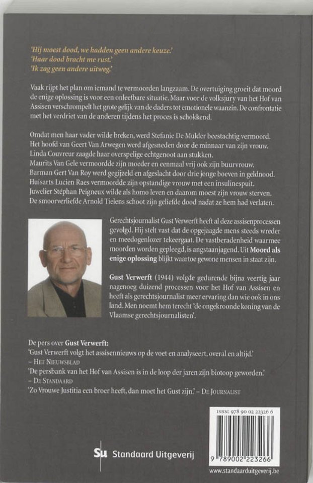 Moord als enige oplossing