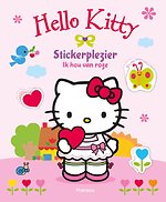 Stickerplezier Ik hou van roze