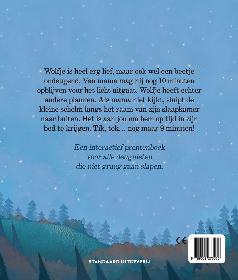 Wolfje wil niet gaan slapen