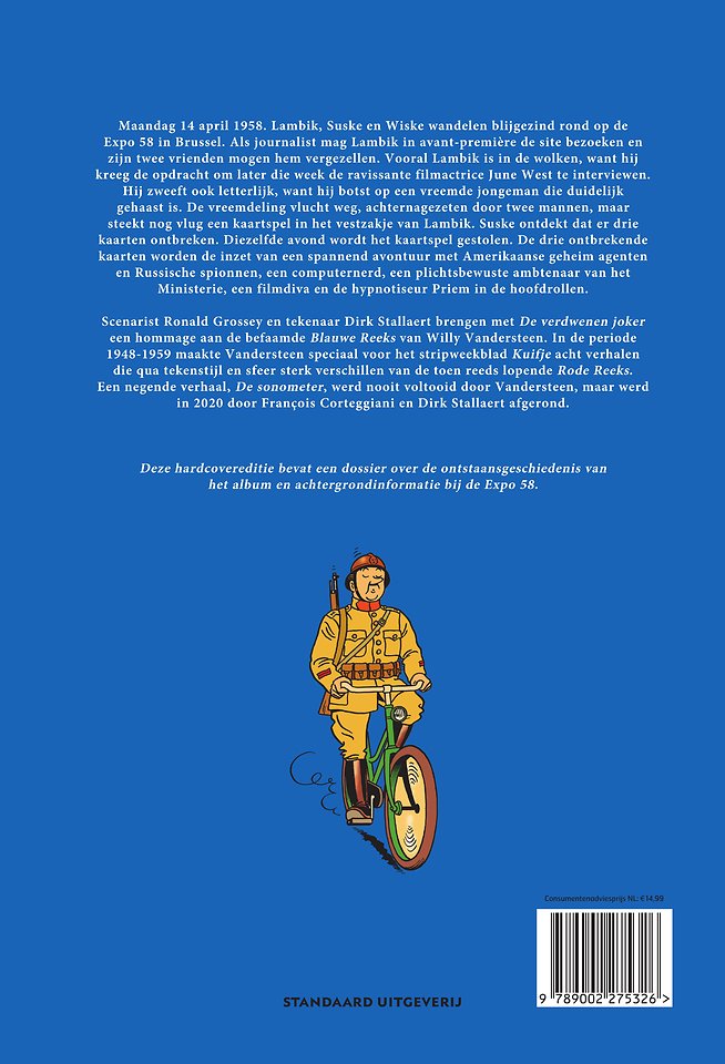 De verdwenen joker hardcover