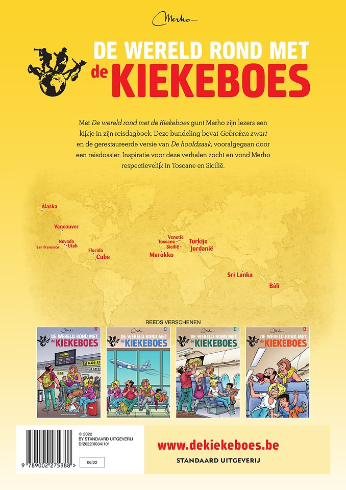 De wereld rond met de Kiekeboes