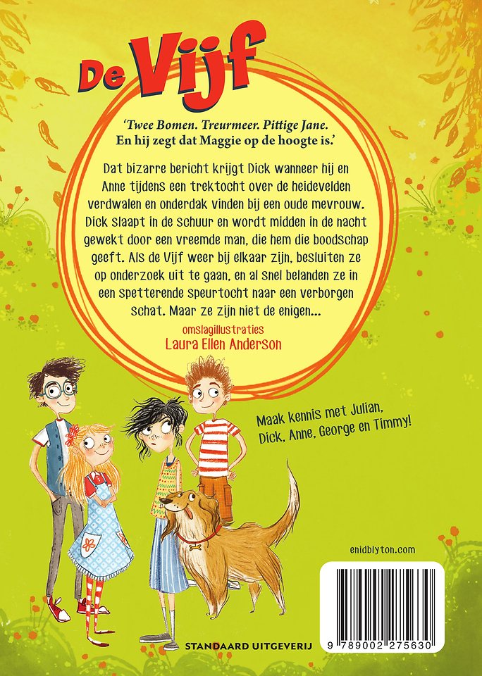 De Vijf op trektocht