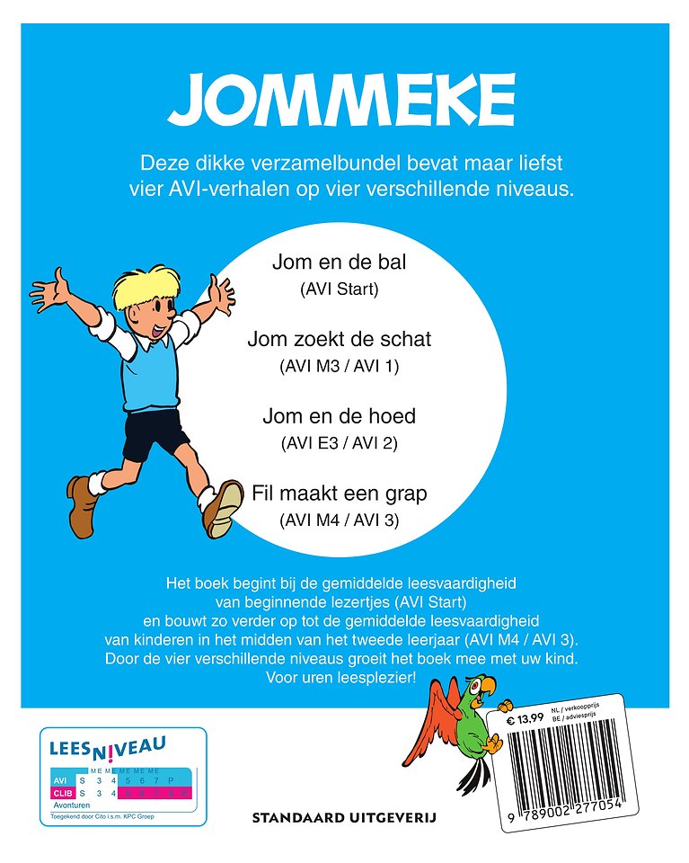 Jommeke Mijn grote AVI-leesboek