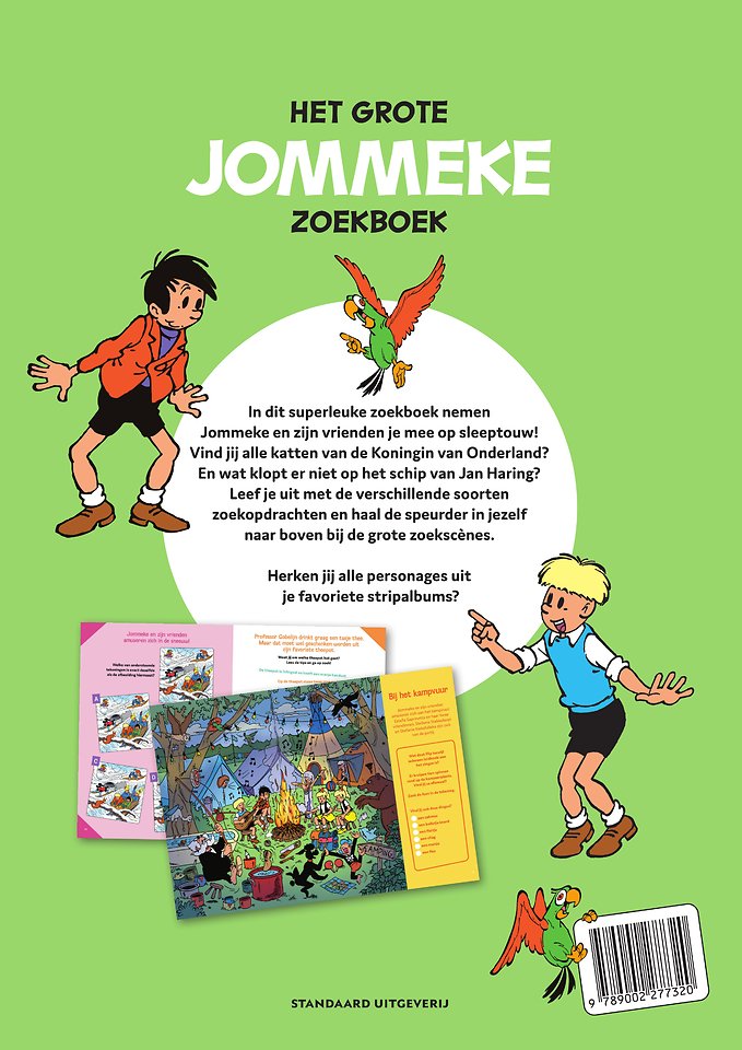 Het grote Jommeke Zoekboek