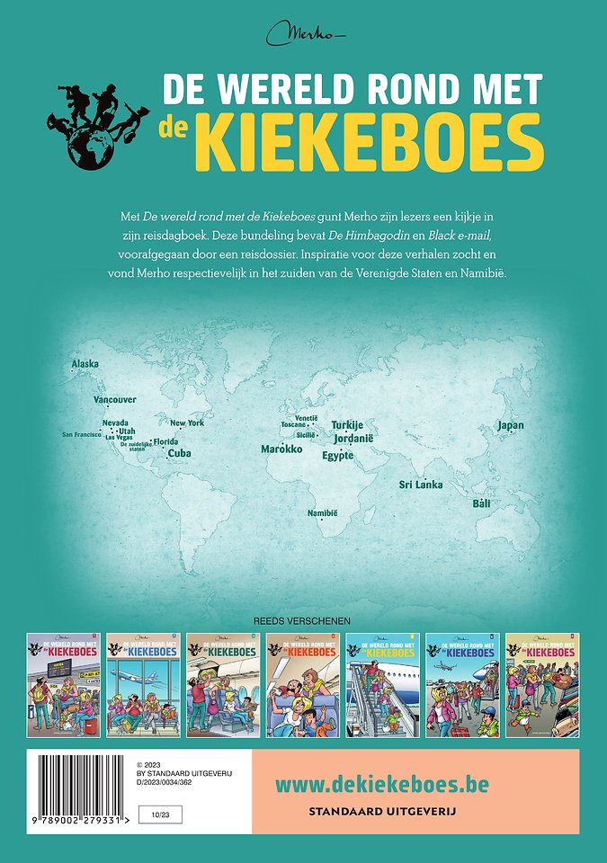De wereld rond met de Kiekeboes