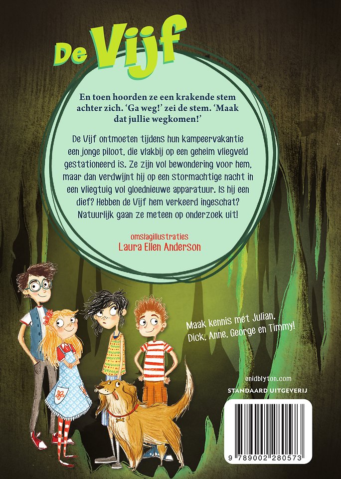 De Vijf en de verdwenen piloot