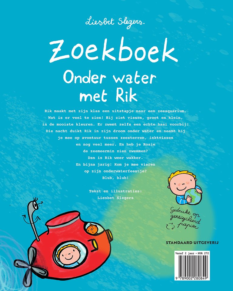 Zoekboek Onder water met Rik