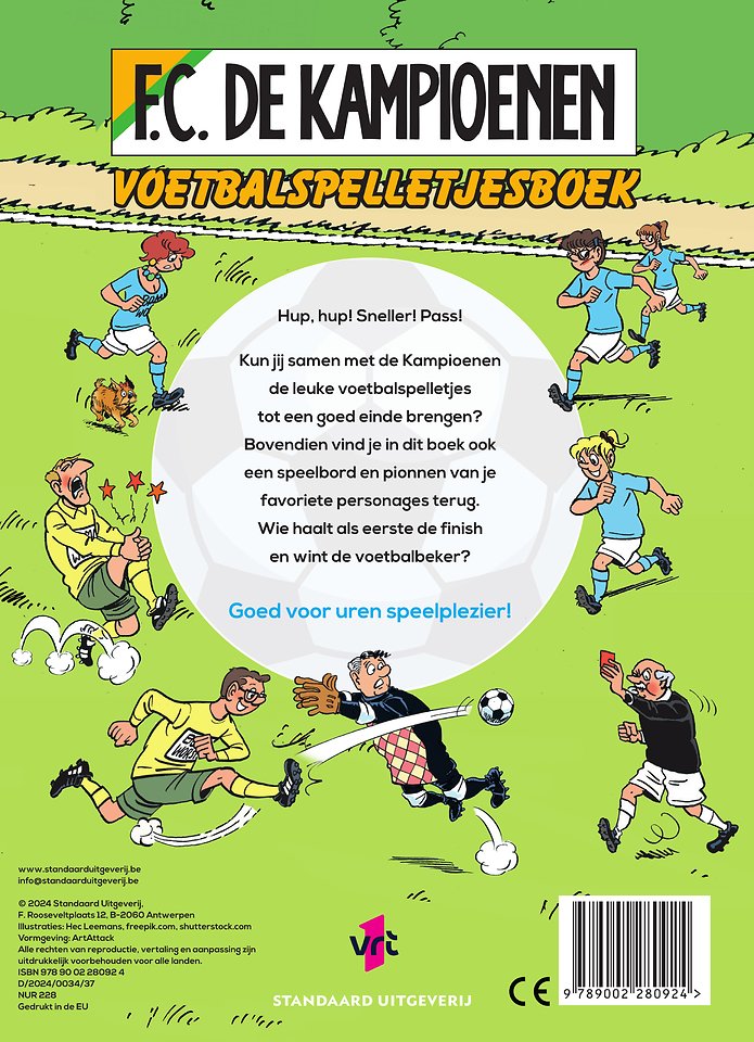Voetbalspelletjesboek