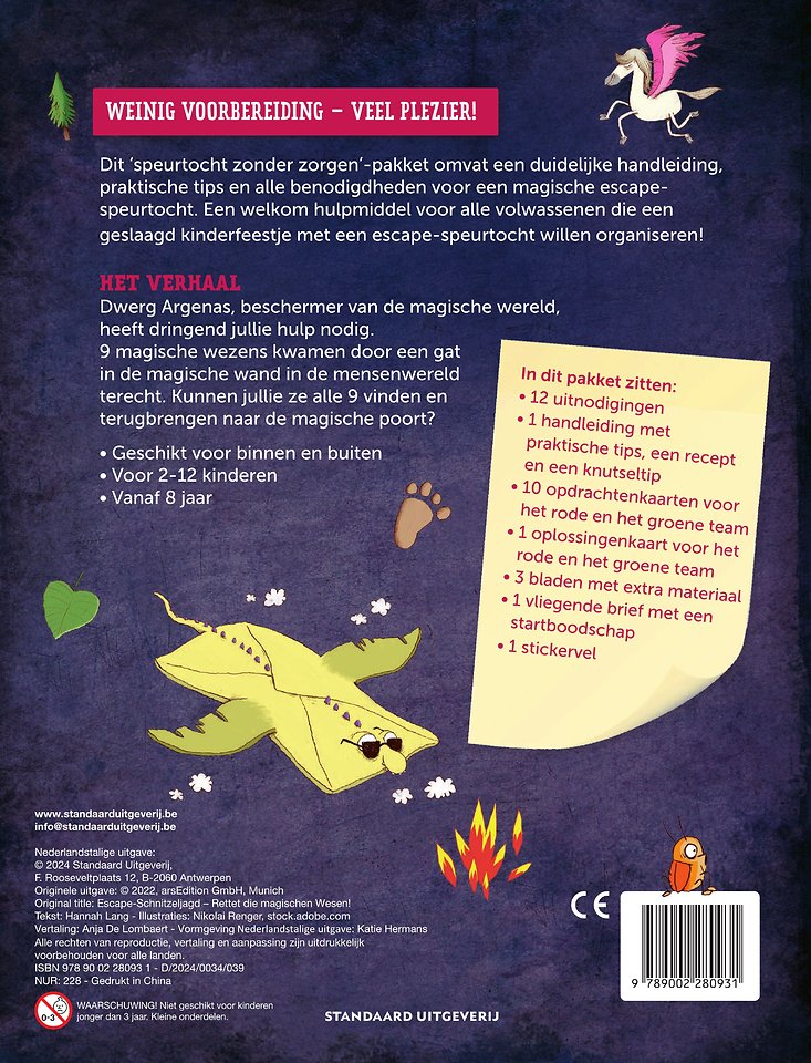 Escape-speurtocht: Red de magische wezens!