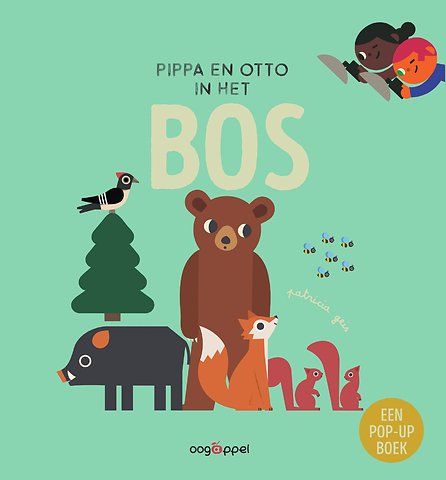 Pippa en Otto in het bos - Een pop-upboek