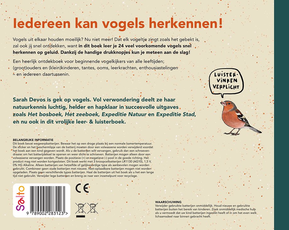 24 snel te herkennen vogelgeluiden van bij ons