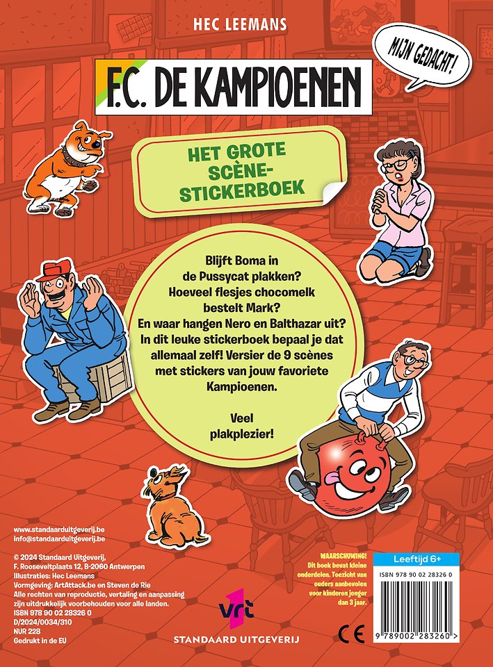 Het grote scènestickerboek