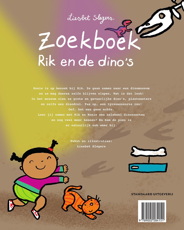 Zoekboek Rik en de dino's