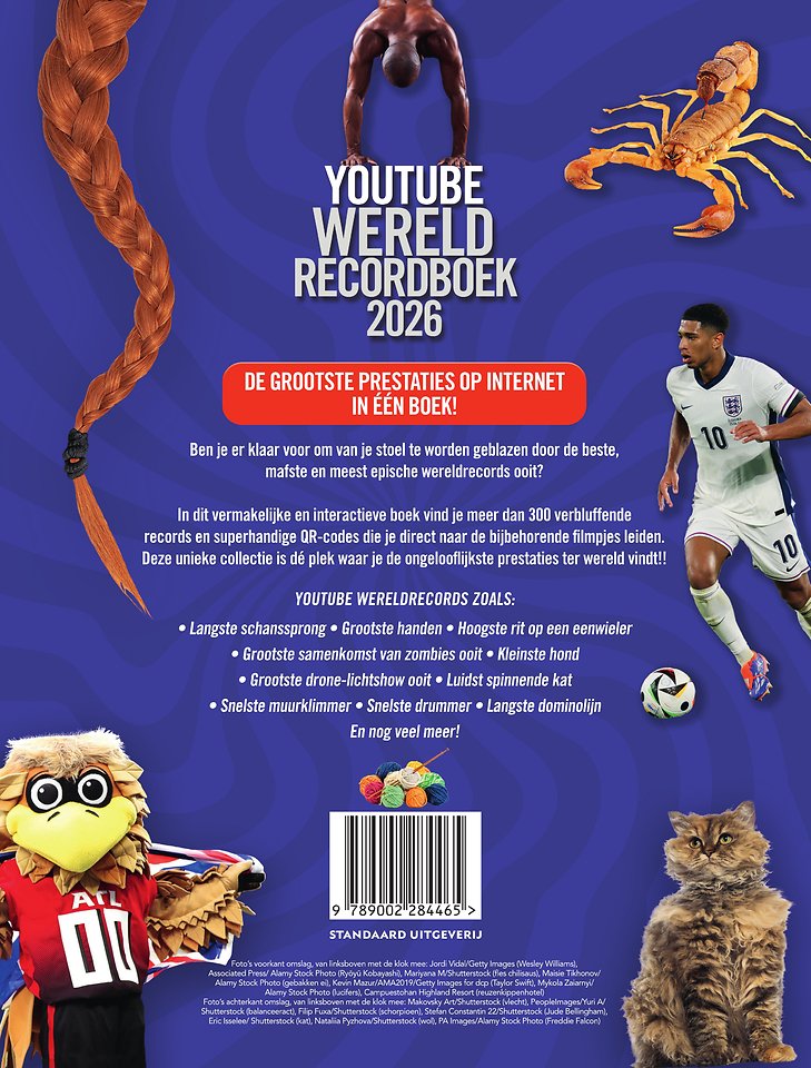 YouTube Wereldrecordboek 2026