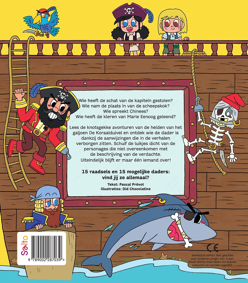 Wie heeft het gedaan? Bij de piraten