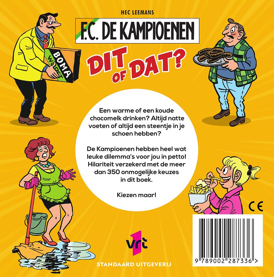 Dit of dat? Meer dan 350 dilemma's van je favoriete voetbalploeg