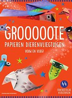 Grooooote papieren dierenvliegtuigen