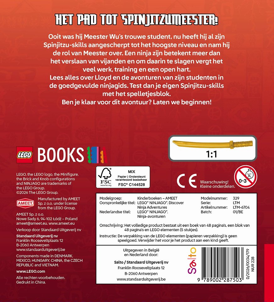 LEGO® NINJAGO. Ninja-avonturen
