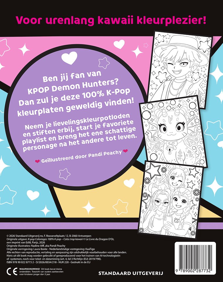 K-Pop fandom kleurboek