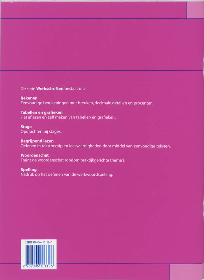 Werkschrift Woordenschat
