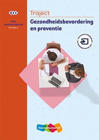 Traject Combipakket Gezondheidsbevordering en preventie niv 4 boek en totaallicentie 1 jaar