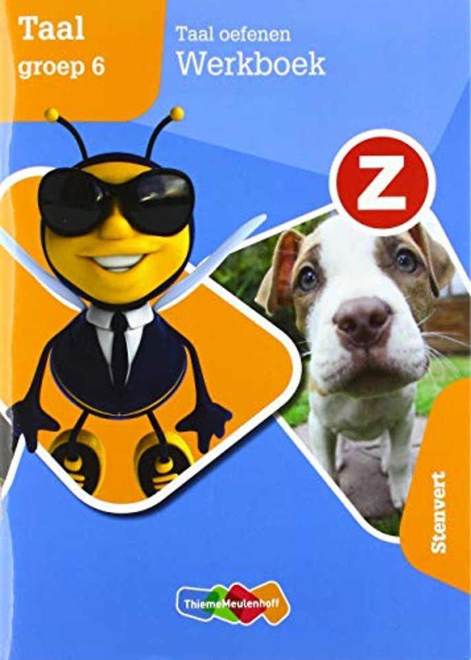 Z-Taal groep 6 Taal oefenen Stenvert Werkboek