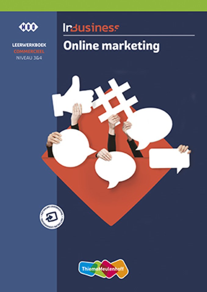InBusiness Commercieel Online marketing Leerwerkboek + licentie