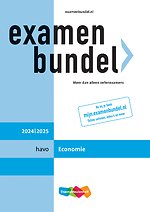 Examenbundel havo Economie 2024/2025