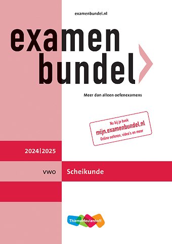 Examenbundel vwo Scheikunde 2024/2025