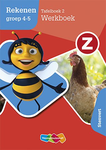 Z-Rekenen tafelboek 2 groep 4/5 Werkboek