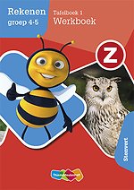 Mijn tafelboek Z-Rekenen groep 4-5 deel 1 Werkboek