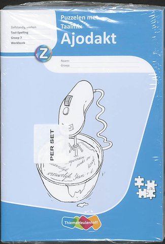 Ajodakt Puzzelen met Taalmix 5x Gr 7 Werkboek