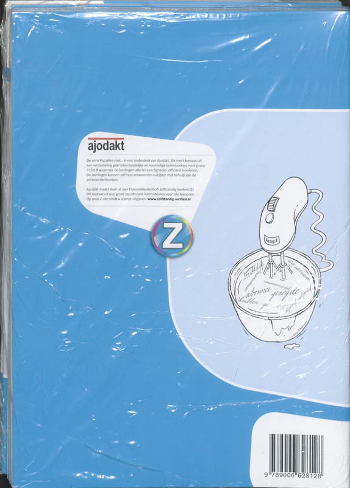 Ajodakt Puzzelen met Taalmix 5ex Gr 8 Werkboek