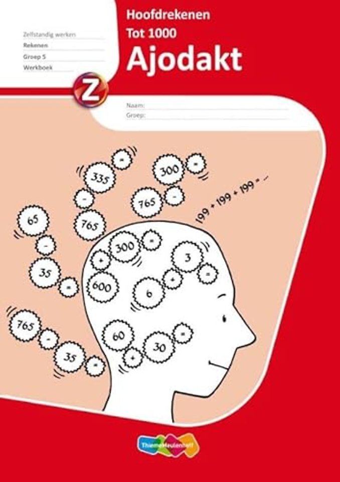Ajodakt Hoofdrekenen set a 5 ex Groep 5 Werkboek
