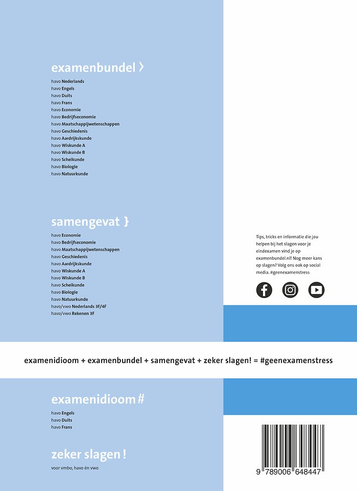 Examenbundel havo Engels 2023/2024