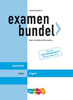 Examenbundel havo Engels 2024/2025