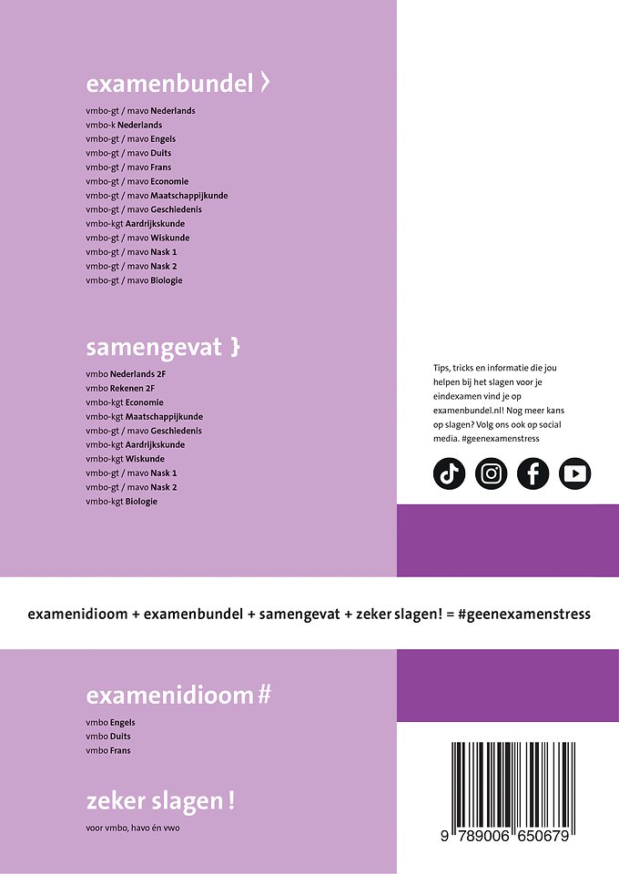 Examenbundel vmbo-gt/mavo Wiskunde 2024/2025