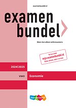 Examenbundel online + boek vwo Economie 2024/2025