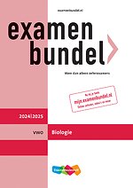 Examenbundel online + boek vwo Biologie 2024/2025