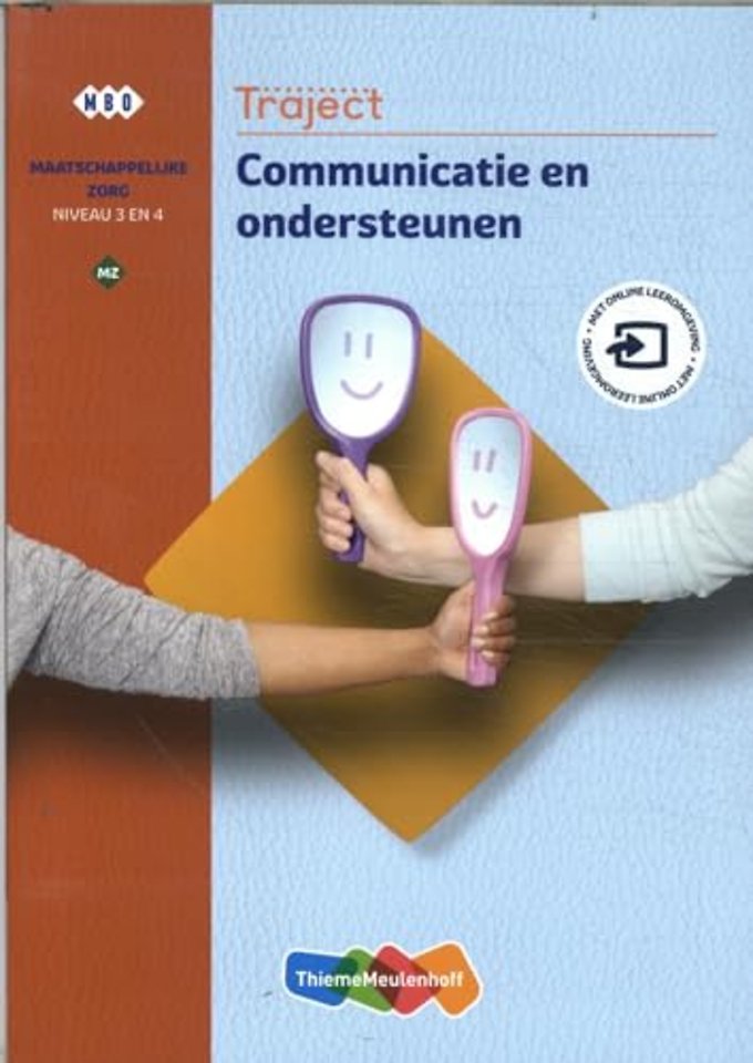 Traject MZ Communicatie en ondersteunen niveau 3/4 boek en online (KD 2022)