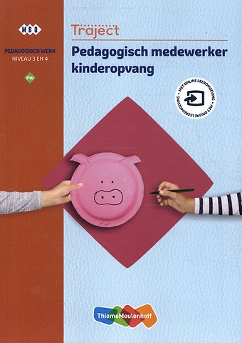 Traject Welzijn PW Pedagogisch medewerker kinderopvang niveau 3 boek en online 1 jaar (KD 2021)