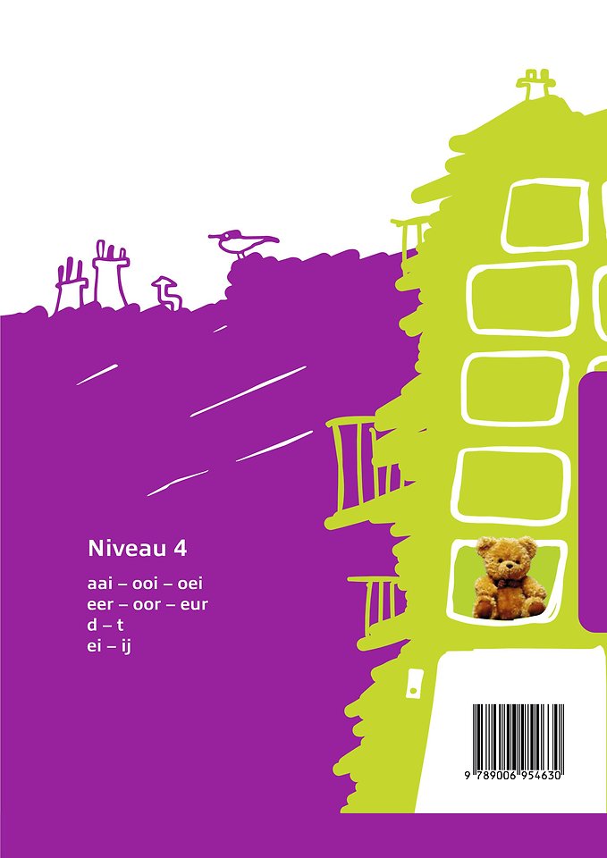 Spelling in de lift adaptief (set van 5) niveau 4 Werkboek