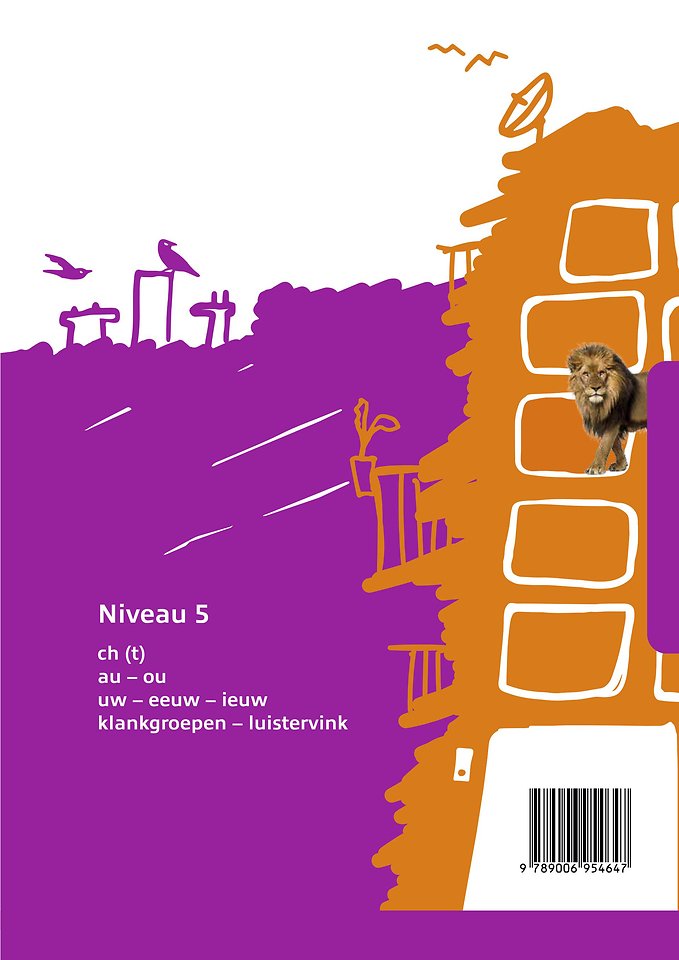 Spelling in de lift adaptief (set van 5) niveau 5 Werkboek