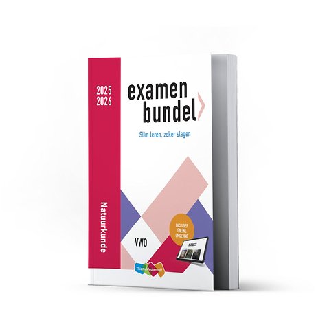 Examenbundel online + boek vwo Natuurkunde 2025/2026