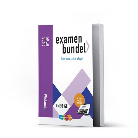 Examenbundel online + boek vmbo-gt/mavo Wiskunde 2025/2026
