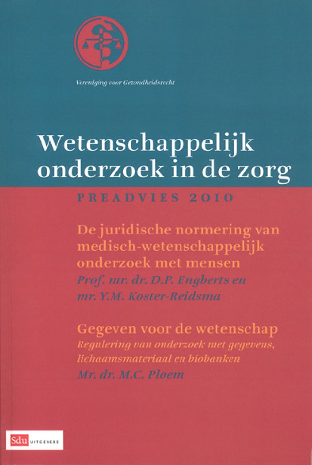 Wetenschappelijk onderzoek in de zorg Wetenschappelijk onderzoek in de zorg