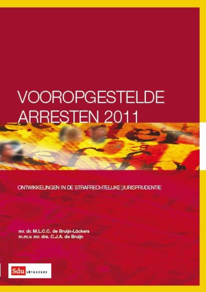 Vooropgestelde arresten 2011